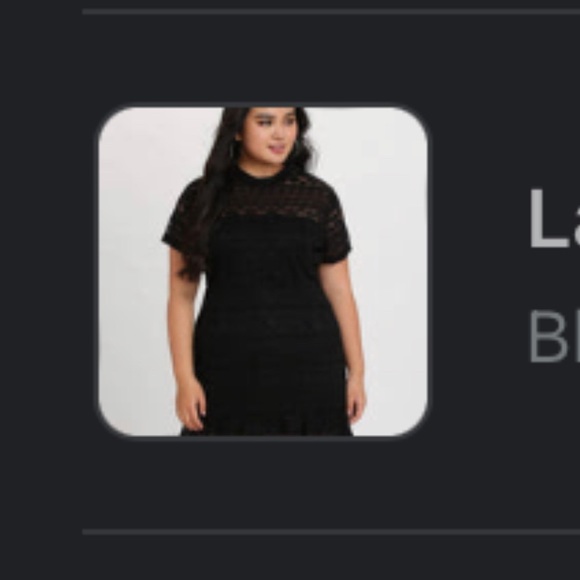 Lace Ruffle Mini Dress - Picture 3 of 6